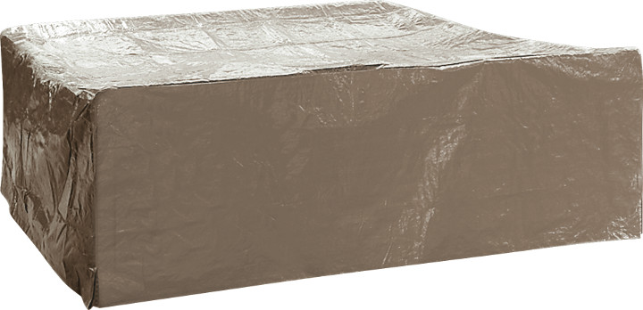AFDEKHOES, 240x180x80 cm, voor tuinset, lounge, in grijze polyester, luxe  4 SEASONS