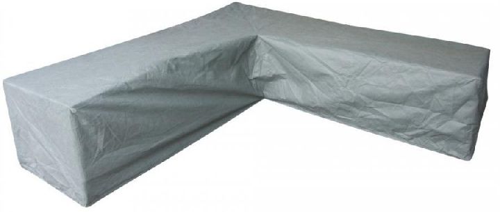 AFDEKHOES, 300x300x100 cm, voor tuinset, lounge, in grijze polyester, luxe  4 SEASONS