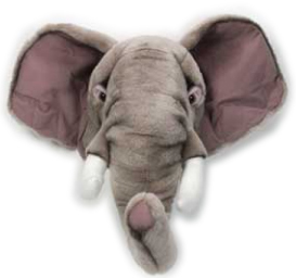 Dierenkop Olifant Bibib & Co