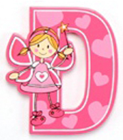 Fairy Letter D The Toy Workshop