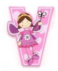 Fairy Letter V The Toy Workshop