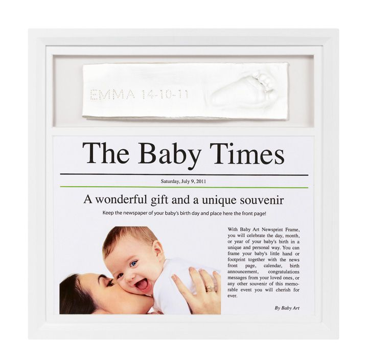 Baby Art News Print Frame BABY ART
