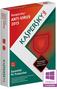 SOFTWARE, Kaspersky Anti-Virus 2013 1 Jaar 1 PC  KASPERSKY