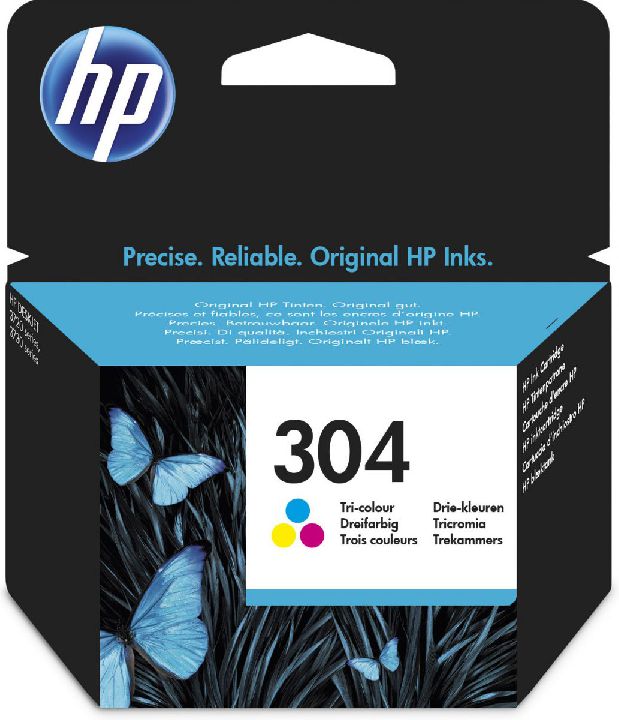 Cartridge HP 304 Tri-color Cyan/Magenta/Yellow