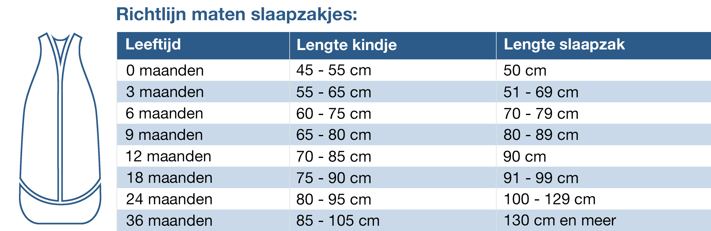 Baby > Slaapzakken bij Paradisio