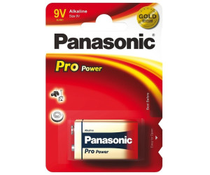 Batterij Panasonic, 9V, Blister, alkaline, 9 V, 1 stuk(s)