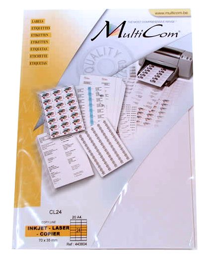 Etiketten adresetiketten