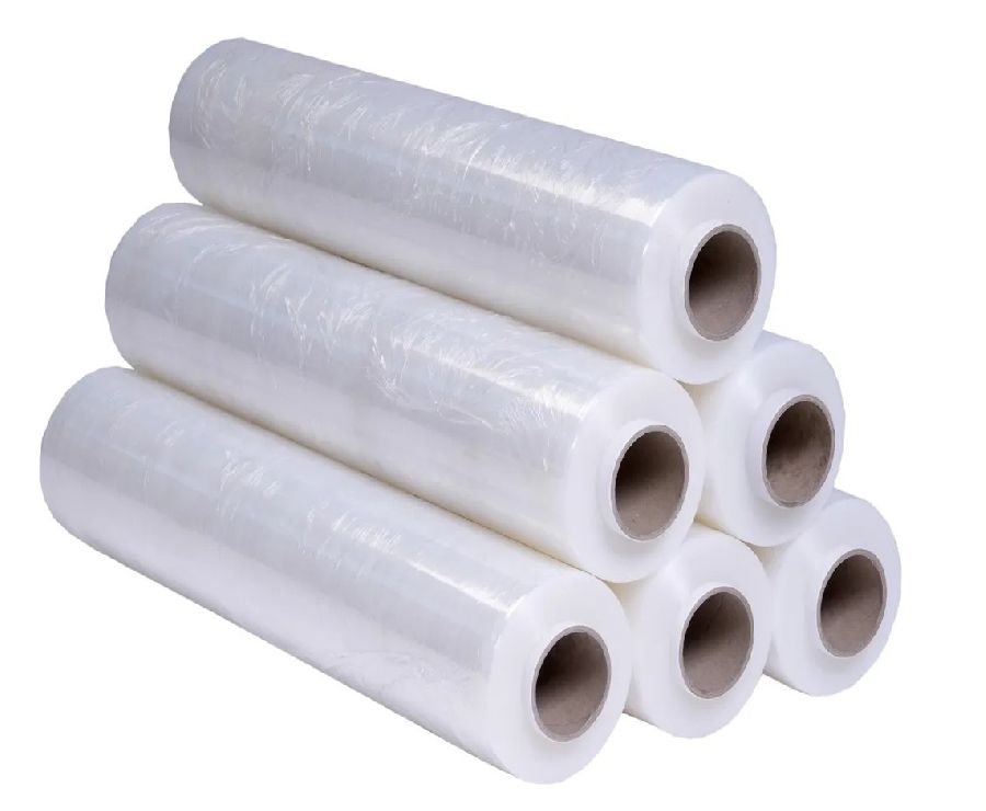 FOLIE krimpfolie, 50 cm br, 23 mic,300m op rol, per 6 stuks in doos, transparant