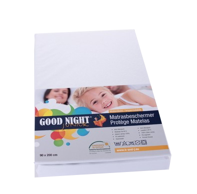 Matrasbeschermer Good Night Molton, geschikt voor eenpersoonsbed 90x200