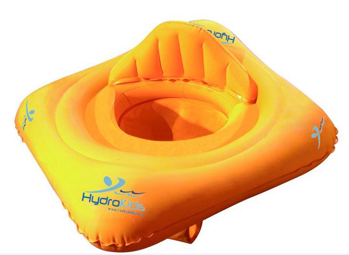 Gestreept Knop Aan het leren Zwemband/vlot Hydrokids Baby Swim Seat | Paradisio