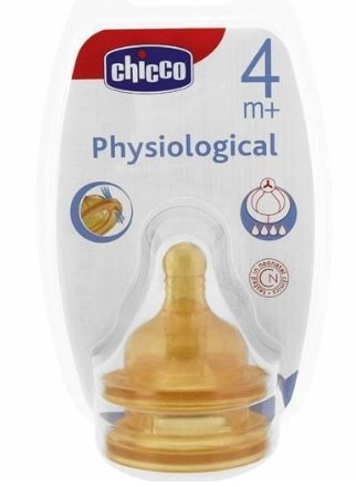in de tussentijd Recyclen Aan het leren Zuigspeen Chicco Physiological, geschikt voor fles Chicco | Paradisio