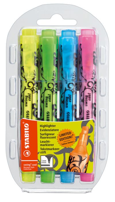 Stift Stabilo Swing Cool, tekstmarker