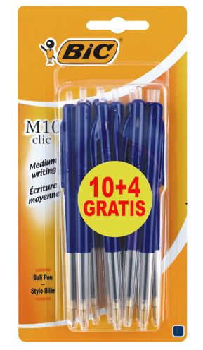 Balpen Bic M10 Clic, standaard