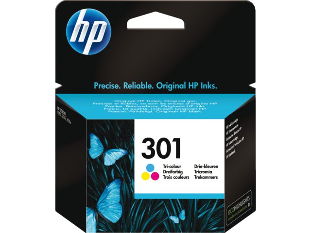 Cartridge HP 301 Tri-color (Cyan/Magenta/Yellow)