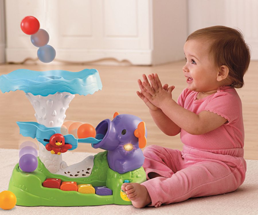 Spiraaltoren met ballen Vtech Lanceer & Leer Ballenbaan