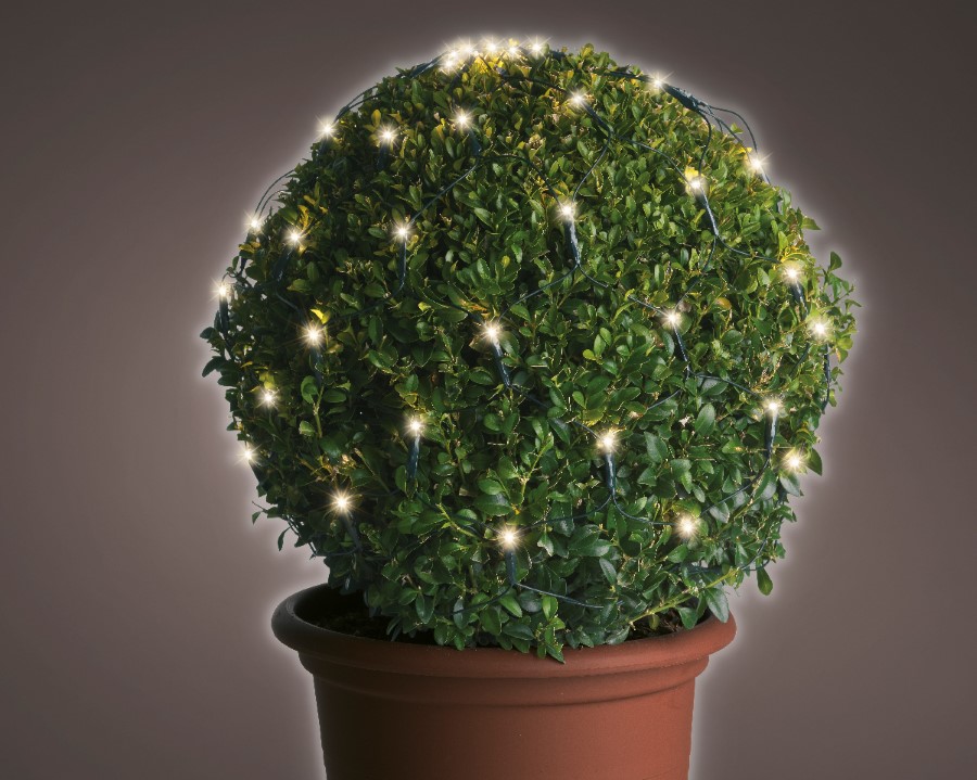 Verlichting Lumineo, Buxus netverlichting, D 50 cm