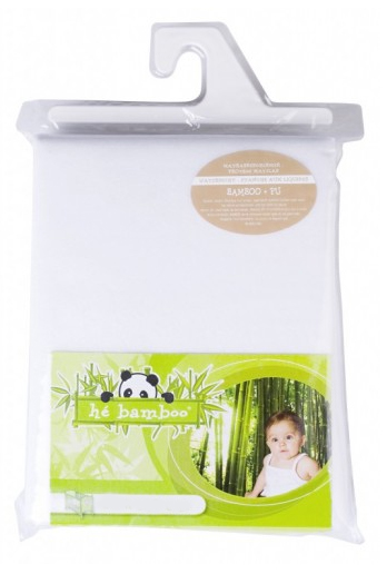 Matrasbeschermer he bamboo Molton, geschikt voor babybed 70x140