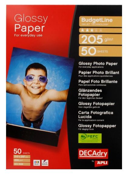 Papier DECADRY Glossy Paper, fotopapier