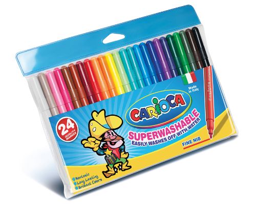 Stift Carioca Superwashable, kleurstift