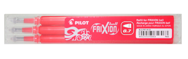 Balpen vulling PILOT, thermische inkt, rood