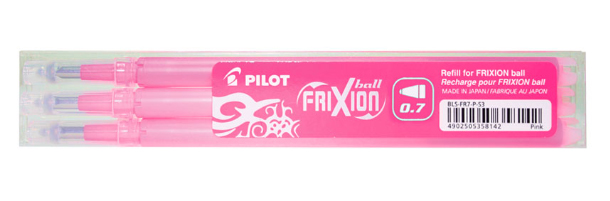 Balpen vulling PILOT, thermische inkt, roze