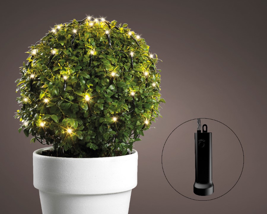 Verlichting Lumineo, Buxus netverlichting | Durawise, D 80 cm