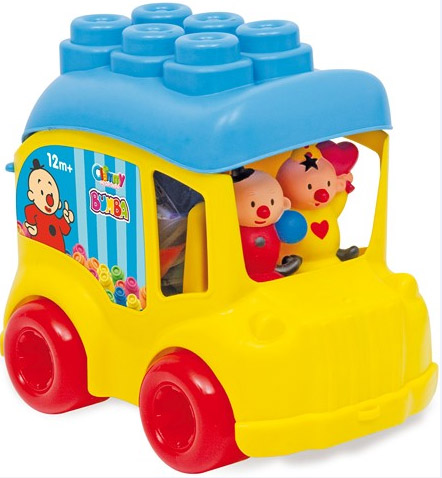 Blokken Bumba Blokkenspel Schoolbus | bouwblokken