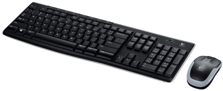 TOETSENBORD LOGITECH MK270 WIRELESS Desktop Set Belgian layout