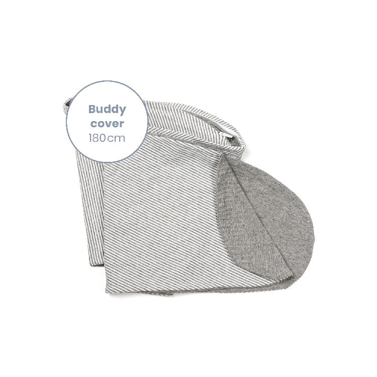 Positioneringskussenhoes Doomoo Cover, geschikt voor Doomoo Buddy/Buddy Fiber | Classic light grey
