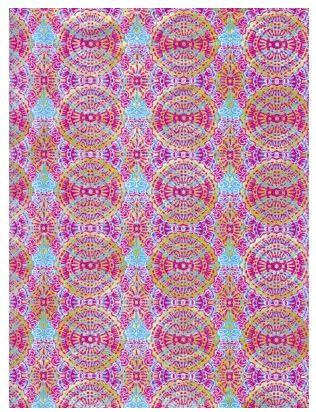 PAPIER Multi colour, All over cirkel print, 1 vel van 30x40cm, geschikt voor gebruik met Decopatch creaties