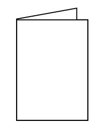 Papier Paperado dubbele kaart, standaard