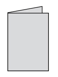 Papier Paperado dubbele kaart, standaard