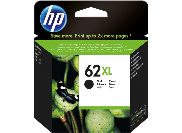 CARTRIDGE HP 62XL black