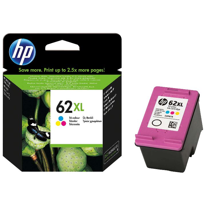 CARTRIDGE HP 62XL color