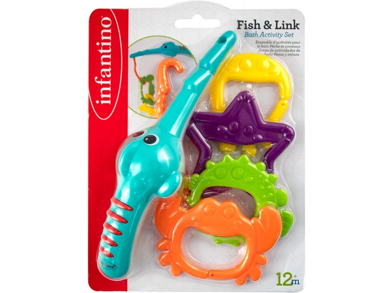 Badspeelgoed Infantino Fishing Fun Activity Set