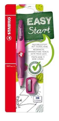 Potlood Stabilo EASYergo R, vulpotlood | Ergo