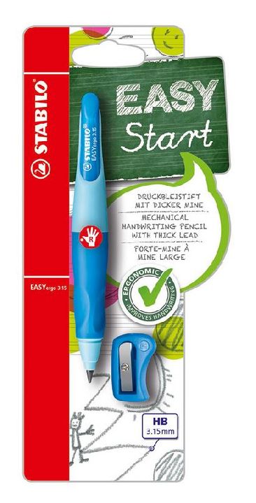 Potlood Stabilo EASYergo R, vulpotlood | Ergo