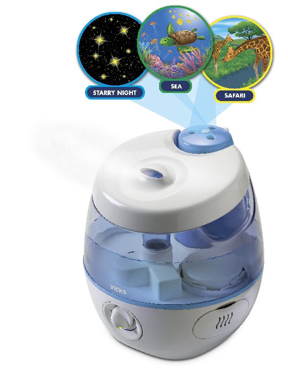 Luchtbevochtiger Vicks Sweet Dreams Cool Mist Ultrasone Vicks Paradisio