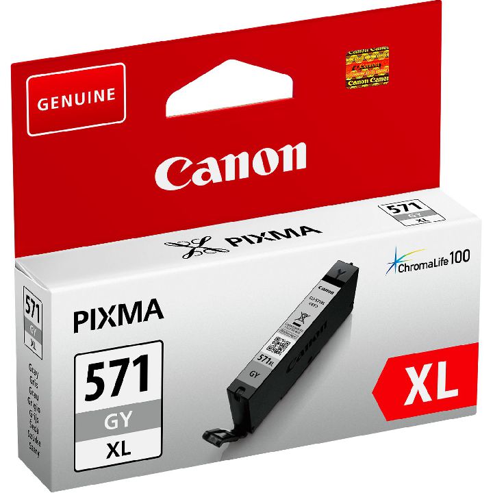 Cartridge CANON CLI-571GY XL Grey