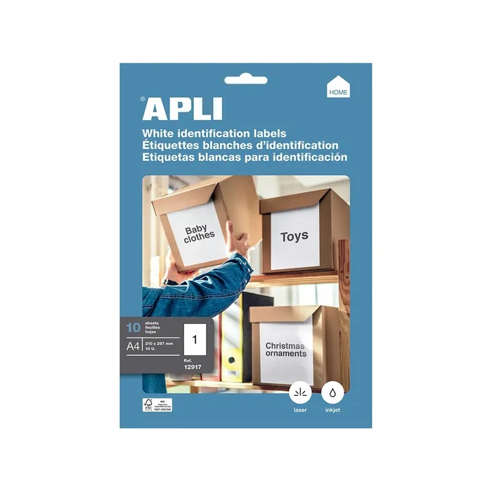 Etiketten Agipa, multifunctionele etiketten