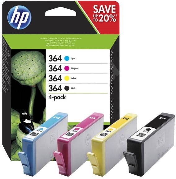 Cartridge HP 364 Multipack Black/Cyan/Magenta/Yellow