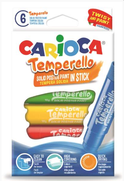 Verf Carioca Temperello, waterverf