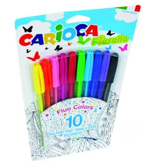 Balpen Carioca Fiorella, standaard