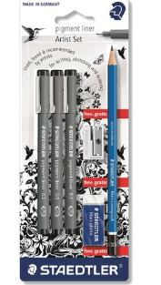 Stift Staedtler Pigment liner, fineliner