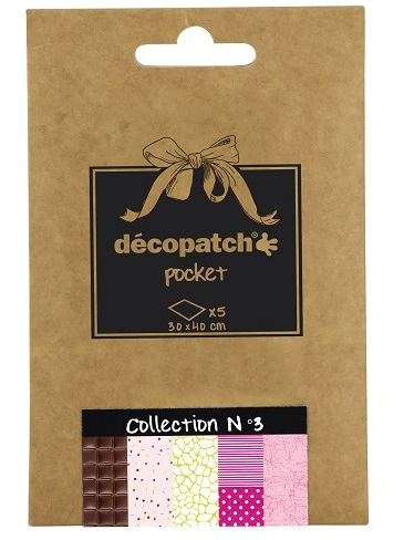 Knutselmateriaal Decopatch Collection N°3, papier | Decopatch Pocket