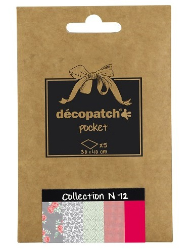 Knutselmateriaal Decopatch Collection N°12, papier | Decopatch Pocket