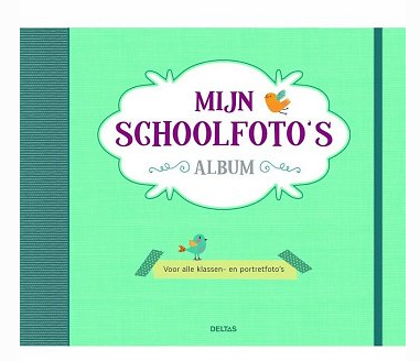 Invulboek DELTAS Mijn schoolfoto's Album (groen) | herinneringsboek