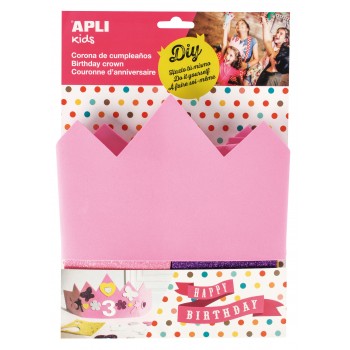 Knutselpakket Apli Birthday Crown rose | DIY