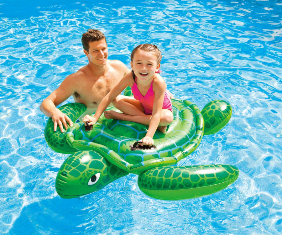 Luchtmatras Intex, Lil' Sea Turtle Ride-On