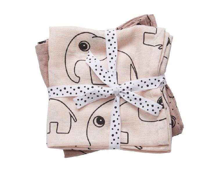 Tetra doek Done by Deer Contour | Burp Cloth 2-Pack